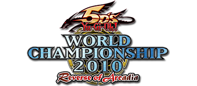 Yu-Gi-Oh 5D's World Championship 2010: Reverse of Arcadia title screen for Nintendo DS